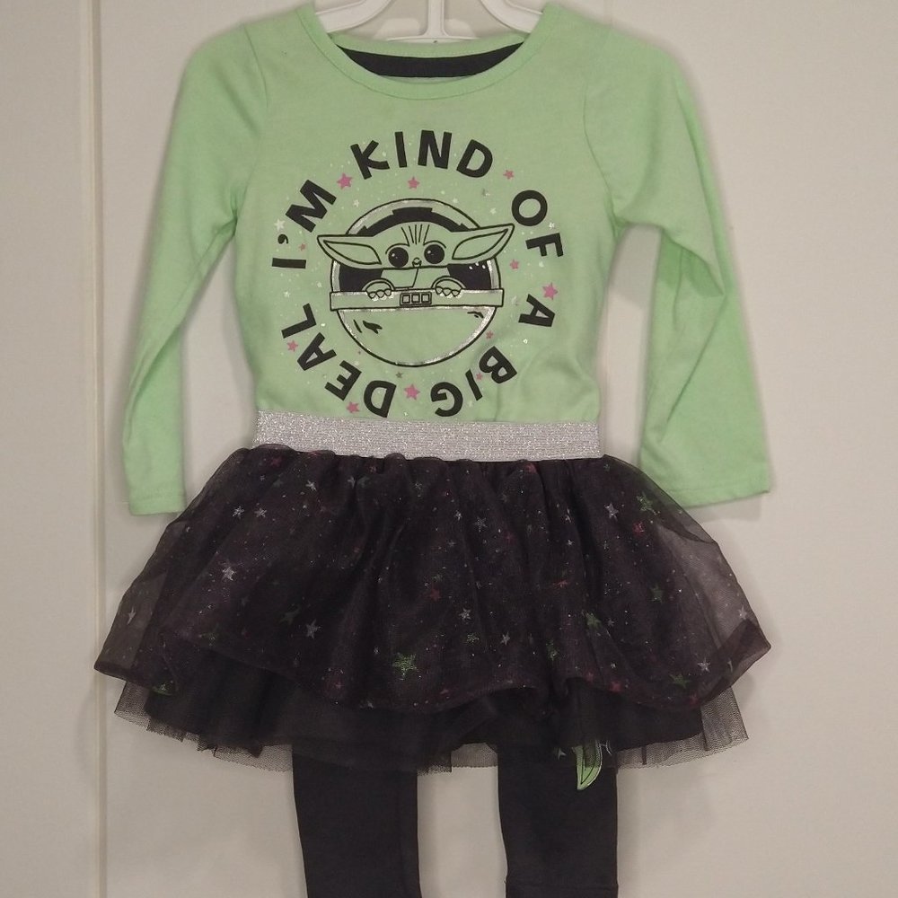 Star Wars, Girls 3 Piece Matching Outfit, Size 18M